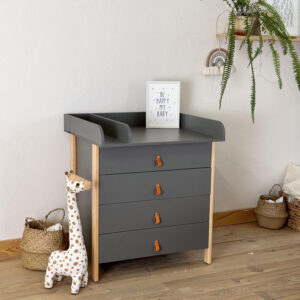 Dresser with removable changing table Scandi - Image 12