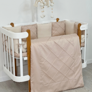 Satiinist voodipesu "Platinum Beige" - Image 7