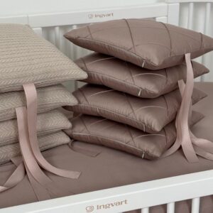 Satiinist voodipesu "Platinum Mocha" - Image 3