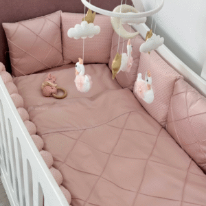 Satiinist voodipesu "Platinum Pink" - Image 8