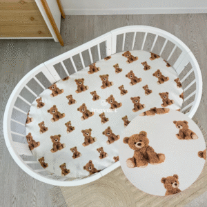 "Big Bears" cotton sheet.