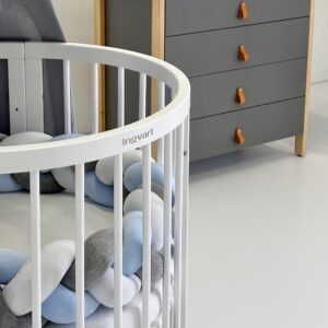 Овальная детская кроватка-трансформер Smart Bed Round 9-в-1 — изображение 12