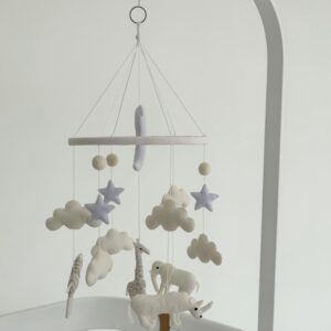 Hanging toy "Safari Total White"