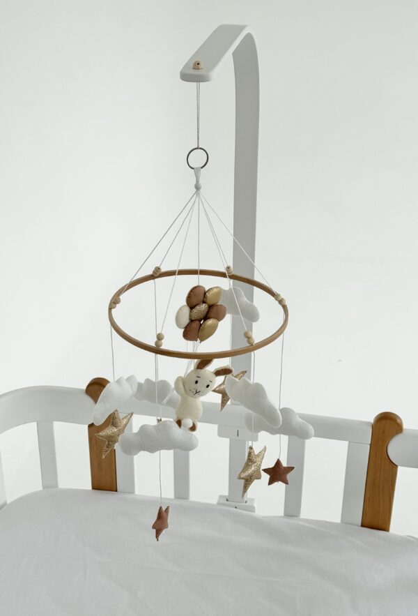 Hanging toy "Bunny with balls"