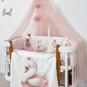 Swan Dance bedding. - Image 3