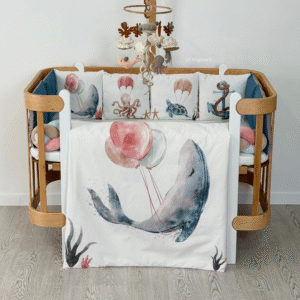 Blue Whale bedding. - Image 4