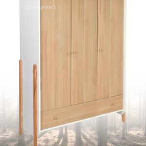 Nika riidekapp kolme uksega