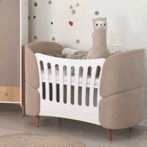 Ovaalne muudetav beebivoodi Fly Bed Chenille - Image 2