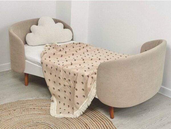 Ovaalne muudetav beebivoodi Fly Bed Teenage Chenille