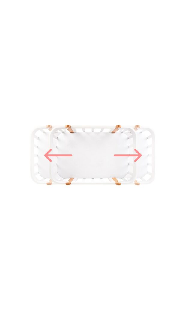 Longitudinal pendulum for Nika cribs