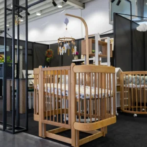 Puidust hoidik baldahhiini ja mänguasjade jaoks Nika Slim beebivoodile - Image 3